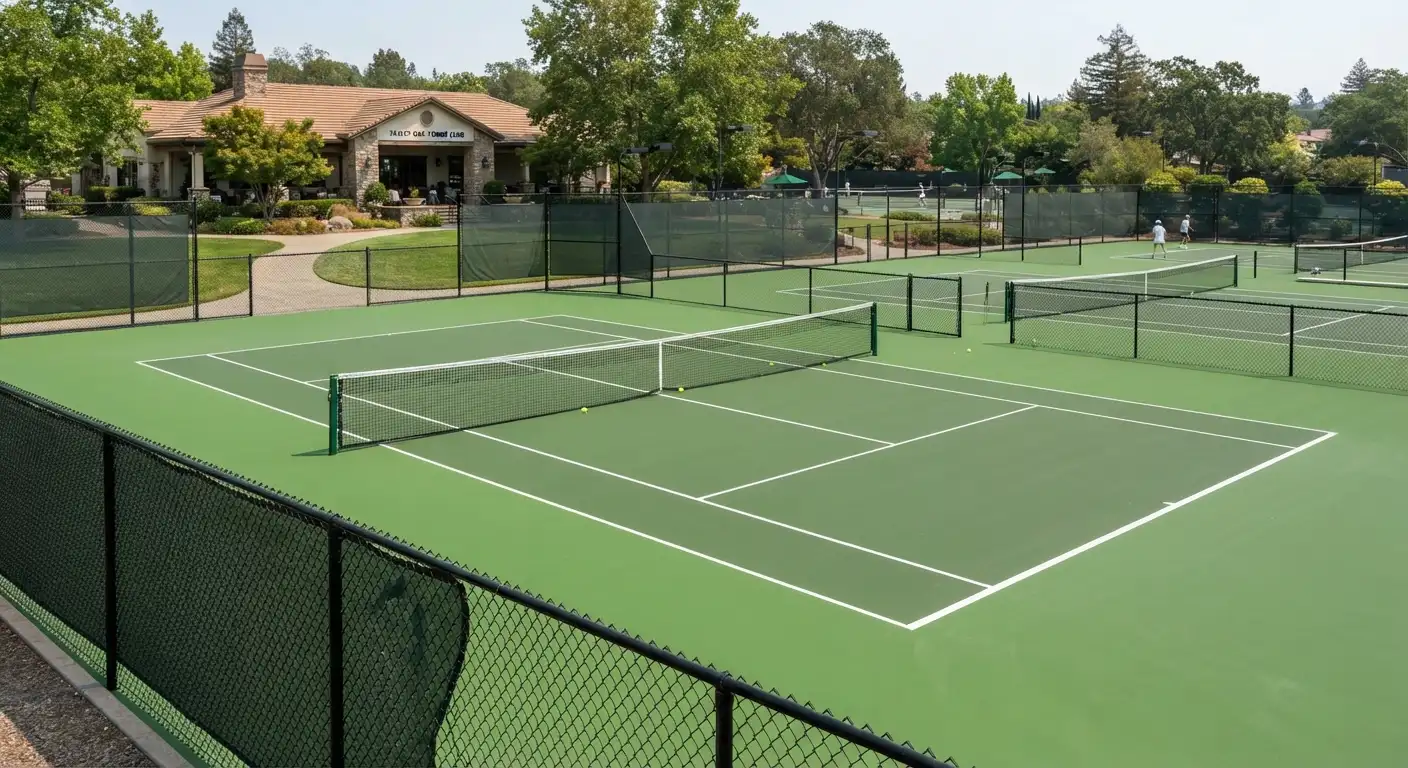 Pista de tenis de tierra batida vs resina: qué superficie elegir